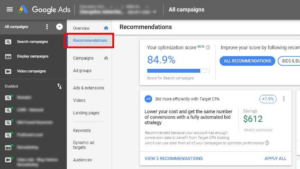Trust Recommendations in Google Ads