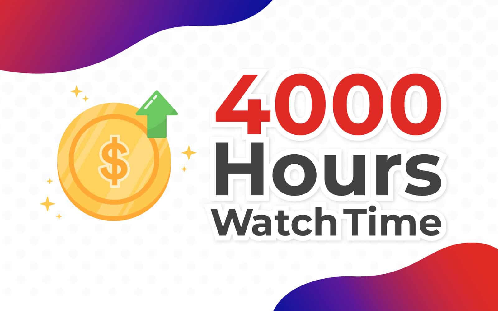 4000 Hours watchtime
