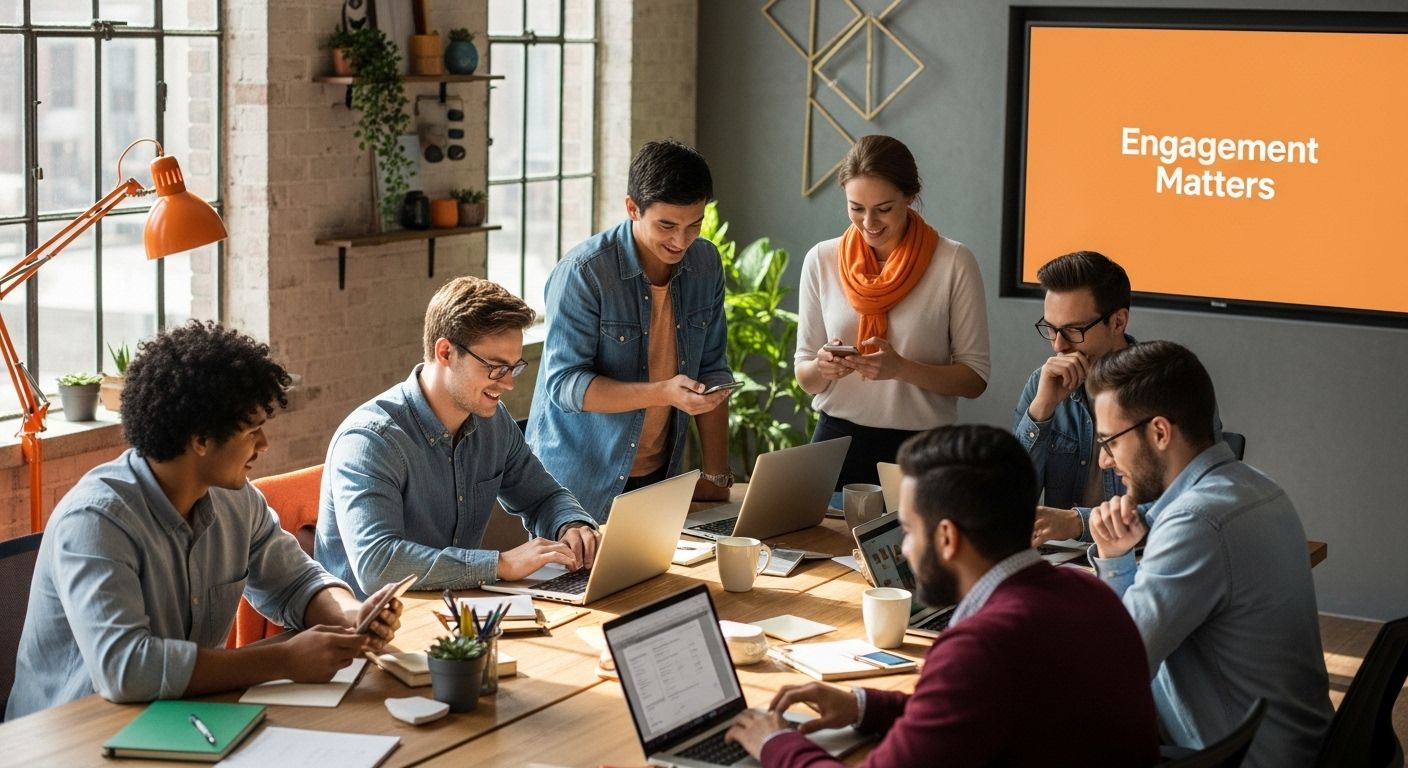 digital engagement teamwork office